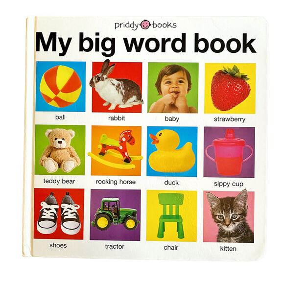 PRIDDY BOOKS MY BIG WORD BOOK / ANIMAL BOOK BUNDLE LOT OF 2 Board Books - Picture 5 of 10